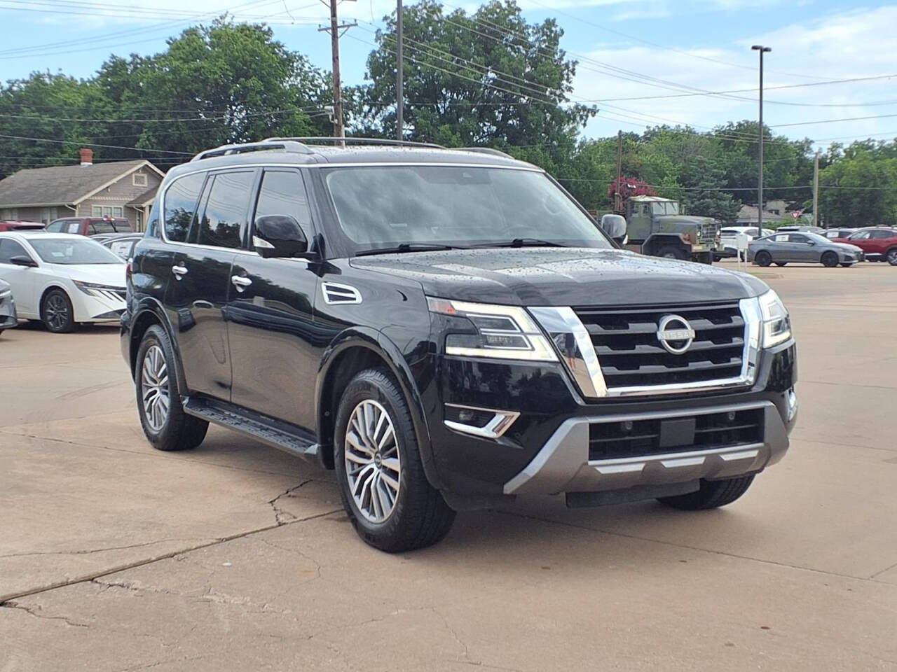Black 2023 Nissan Armada SL 4x2 SL 4dr SUV 22