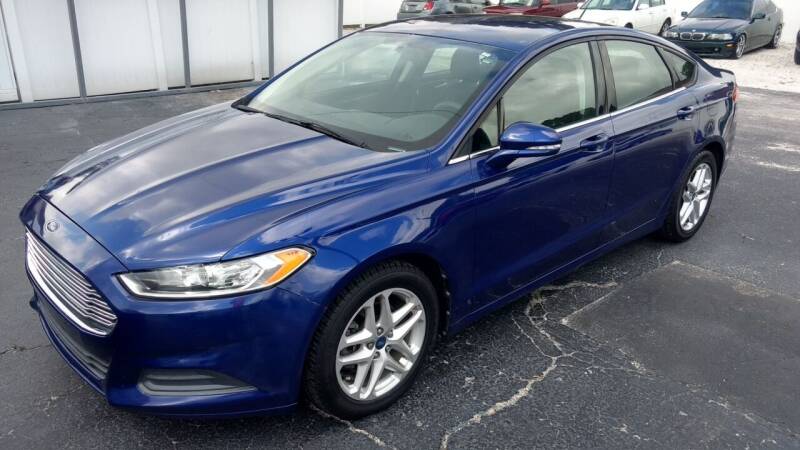 2013 Ford Fusion for sale at AFFORDABLE AUTO SALES in Saint Petersburg FL