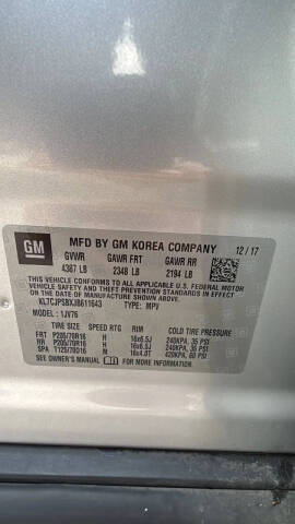 2018 Chevrolet Trax LT