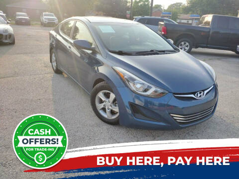 2015 Hyundai Elantra for sale at SOLOAUTOGROUP in Mckinney TX