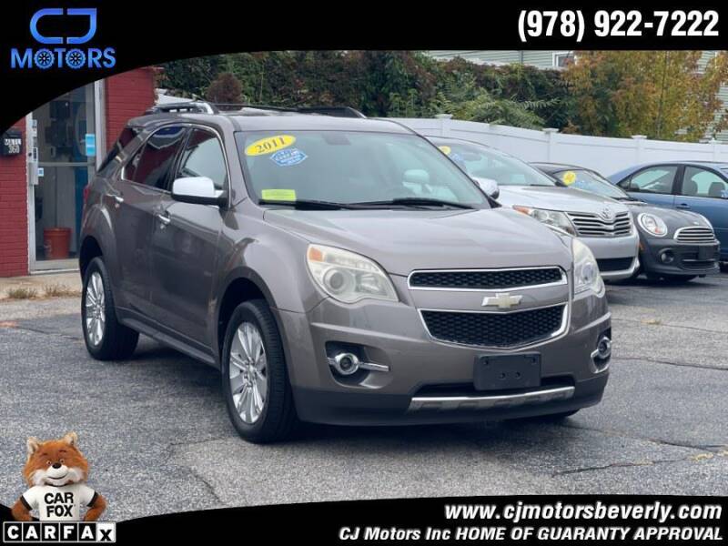 2011 Chevrolet Equinox for sale at CJ Motors Inc. in Beverly MA