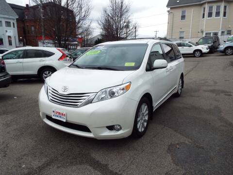 2014 Toyota Sienna for sale at FRIAS AUTO SALES LLC in Lawrence MA
