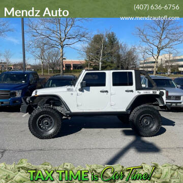 2015 Jeep Wrangler Unlimited for sale at Mendz Auto in Orlando FL