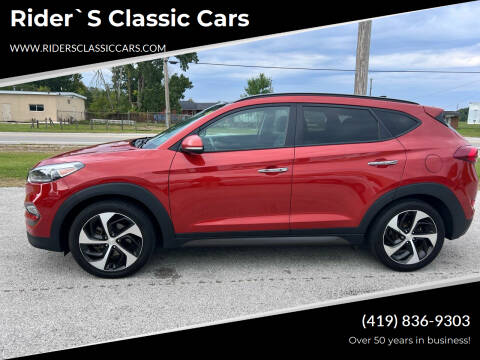 2016 Hyundai Tucson for sale at Rider`s Classic Cars in Millbury OH
