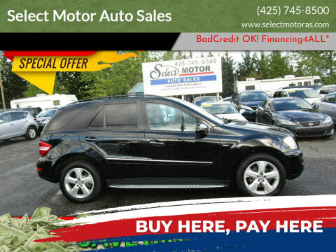 2009 Mercedes-Benz M-Class for sale at Select Motor Auto Sales in Lynnwood WA
