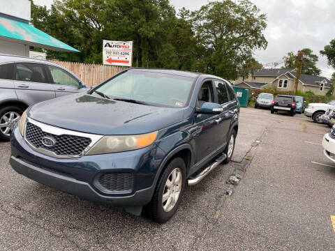 2011 Kia Sorento for sale at AutoPro Virginia LLC in Virginia Beach VA