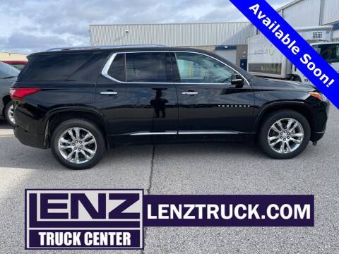 2018 Chevrolet Traverse for sale at LENZ TRUCK CENTER in Fond Du Lac WI