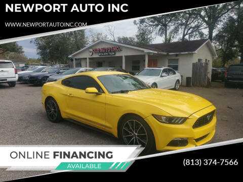 2015 Ford Mustang for sale at NEWPORT AUTO INC in Tampa FL