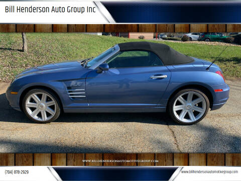 2005 Chrysler Crossfire for sale at Bill Henderson Auto Group Inc in Statesville NC
