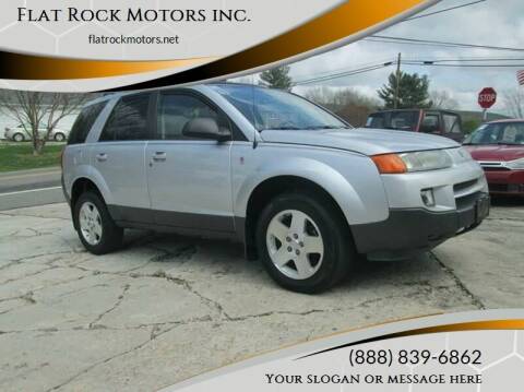 2004 Saturn Vue for sale at Flat Rock Motors inc. in Mount Airy NC