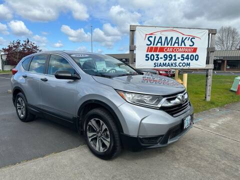 2019 Honda CR-V for sale at Siamak's Car Company llc in Woodburn OR
