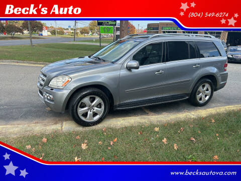 2010 Mercedes-Benz GL-Class for sale at Beck's Auto in Chesterfield VA