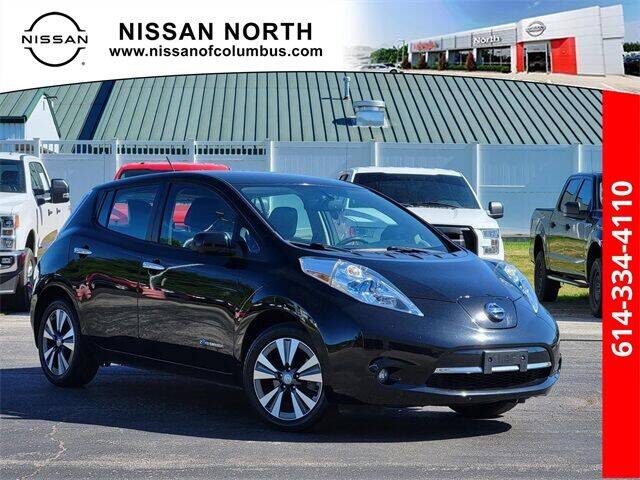 2015 Nissan LEAF for sale at Auto Center of Columbus in Columbus OH