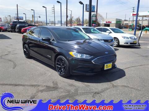 2017 Ford Fusion Hybrid for sale at New Wave Auto Brokers & Sales in Denver CO