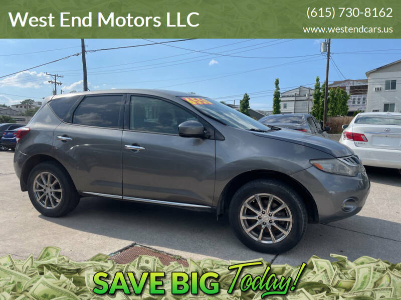 2013 Nissan Murano for sale at West End Motors LLC in Nashville TN