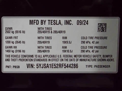2024 Tesla Model S