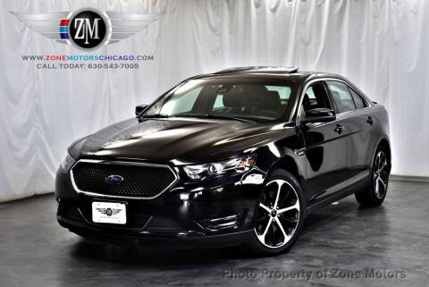 2014 Ford Taurus for sale at ZONE MOTORS in Addison IL