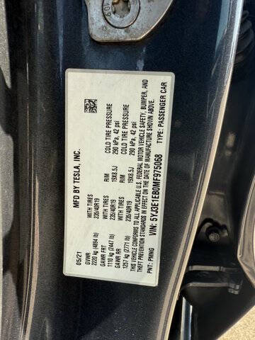 2021 Tesla Model 3 Long Range