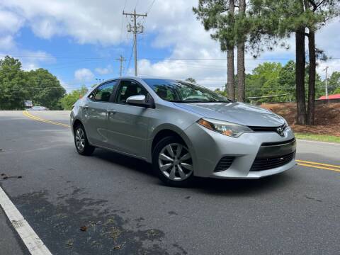 2016 Toyota Corolla for sale at THE AUTO FINDERS in Durham NC