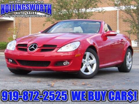 2006 Mercedes-Benz SLK for sale at Hollingsworth Auto Sales in Raleigh NC