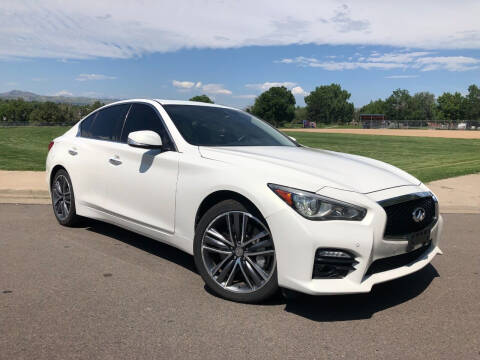 2015 Infiniti Q50 for sale at Nations Auto in Denver CO