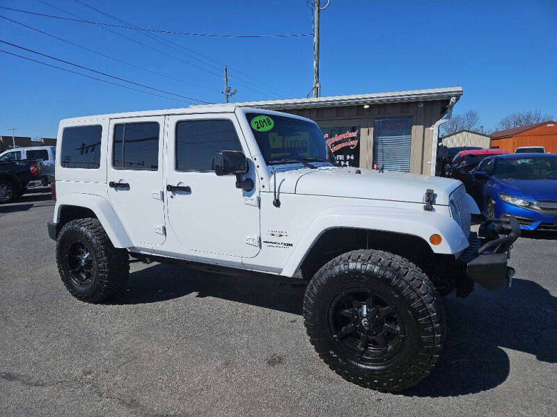 2018 Jeep Wrangler JK Unlimited for sale at CarTime in Rogers AR