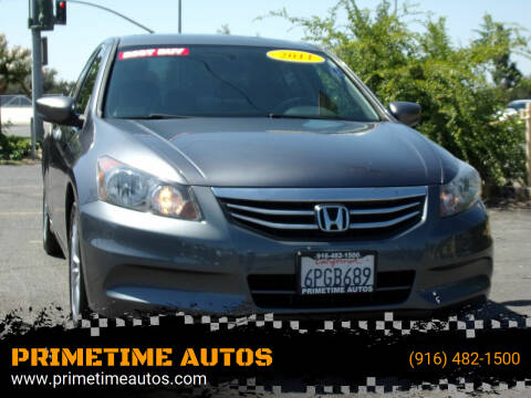 2011 Honda Accord for sale at PRIMETIME AUTOS in Sacramento CA