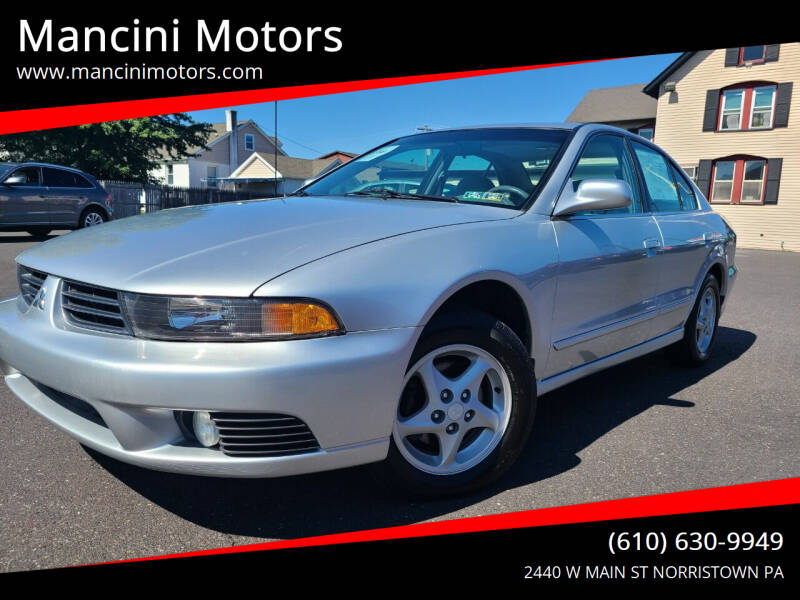 2003 Mitsubishi Galant for sale at Mancini Motors in Norristown PA