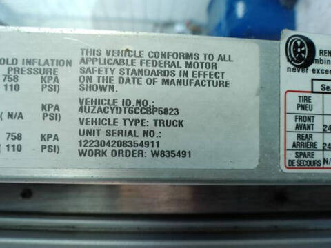 2012 Freightliner MT55 Chassis