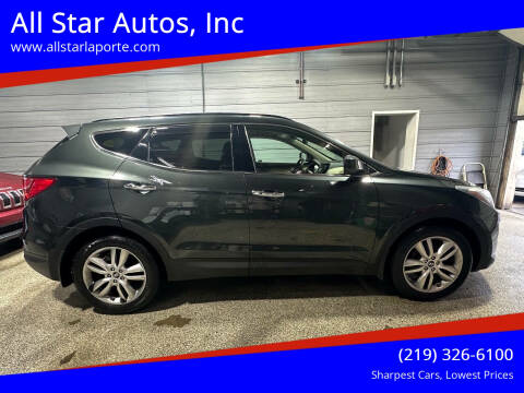 2013 Hyundai Santa Fe Sport for sale at All Star Autos, Inc in La Porte IN