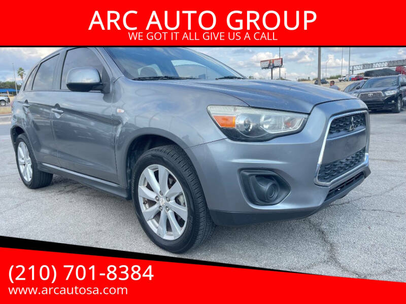 2014 Mitsubishi Outlander Sport for sale at ARC AUTO GROUP in San Antonio TX