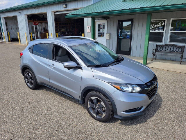 2018 Honda HR-V for sale at Clarks Auto Sales Inc in Lakeview, MI