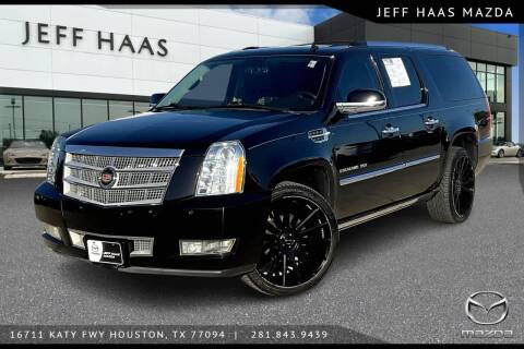 2013 Cadillac Escalade ESV for sale at JEFF HAAS MAZDA in Houston TX