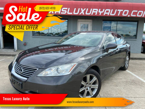 2008 Lexus ES 350 for sale at Texas Luxury Auto in Cedar Hill TX