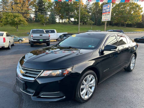 2017 Chevrolet Impala for sale at Car Factory of Latrobe in Latrobe PA