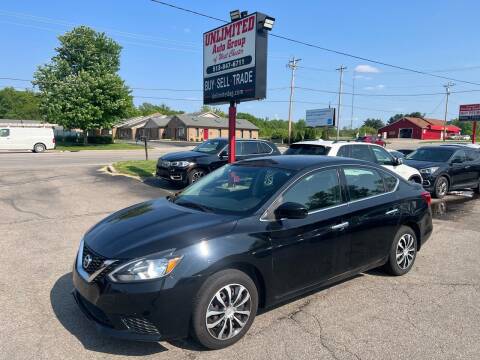 2016 Nissan Sentra for sale at Unlimited Auto Group in West Chester OH