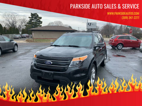 2014 Ford Explorer for sale at Parkside Auto Sales & Service in Pekin IL