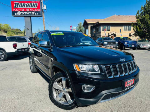 2016 Jeep Grand Cherokee for sale at Bargain Auto Sales LLC in Garden City ID