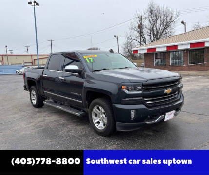 2017 Chevrolet Silverado 1500 for sale at Southwest Car Sales Uptown in Oklahoma City OK