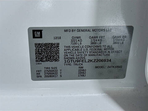 2019 GMC Sierra 1500