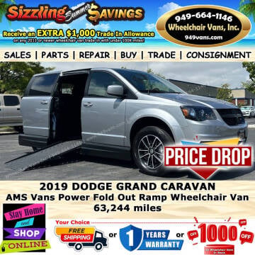 2019 Dodge Grand Caravan for sale at Wheelchair Vans Inc in Laguna Hills CA