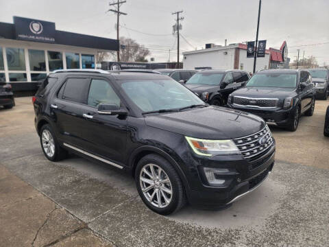 2017 Ford Explorer for sale at High Line Auto Sales in Salt Lake City UT