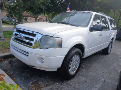 2014 Ford Expedition EL for sale at Blue Lagoon Auto Sales in Plantation FL