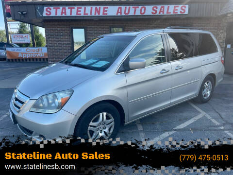 2007 Honda Odyssey for sale at Stateline Auto Sales in South Beloit IL
