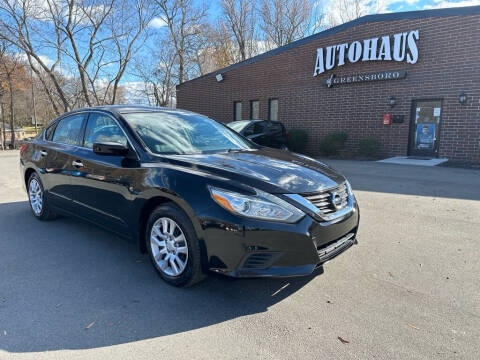 2017 Nissan Altima for sale at Autohaus of Greensboro in Greensboro NC