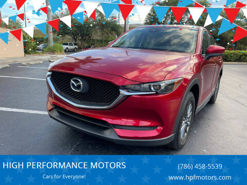 2019 Mazda CX-5 for sale at HIGH PERFORMANCE MOTORS in Hollywood FL