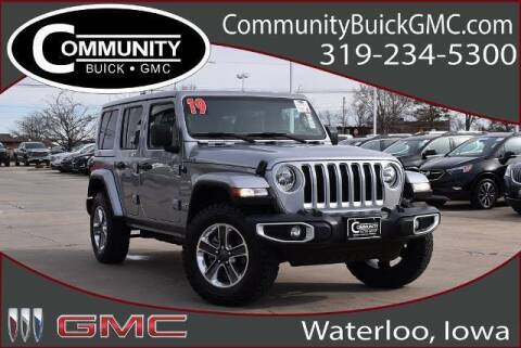 2019 Jeep Wrangler Unlimited for sale at Community Buick GMC in Waterloo IA