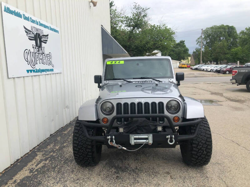 Used 2013 Jeep Wrangler Unlimited Sport with VIN 1C4BJWDG4DL628616 for sale in Beardstown, IL