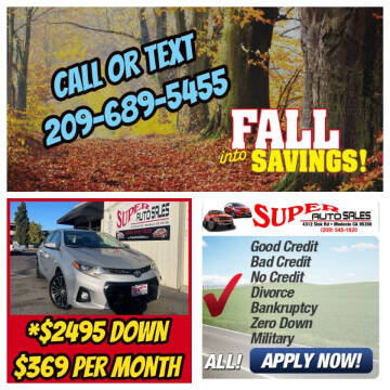 2015 Toyota Corolla for sale at Super Auto Sales Modesto in Modesto CA
