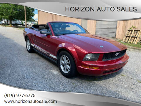 2007 Ford Mustang for sale at Horizon Auto Sales in Raleigh NC